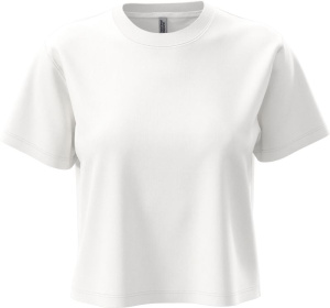 Dámsky crop top s vysokou gramážou