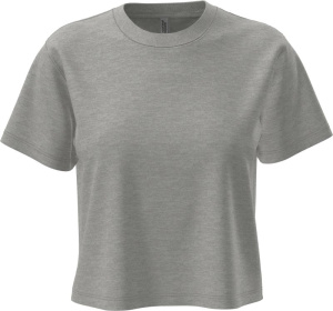 Dámsky crop top s vysokou gramážou