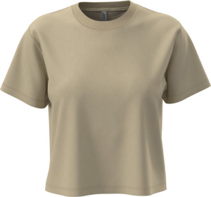Dámsky crop top s vysokou gramážou