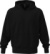 Ťažká unisex mikina s kapucňou typu oversize - Next Level Apparel, farba - čierna, veľkosť - 3XL