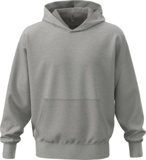 Ťažká unisex mikina s kapucňou typu oversize