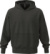 Ťažká unisex mikina s kapucňou typu oversize - Next Level Apparel, farba - graphit black, veľkosť - M