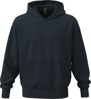 Ťažká unisex mikina s kapucňou typu oversize