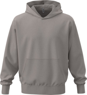 Ťažká unisex mikina s kapucňou typu oversize