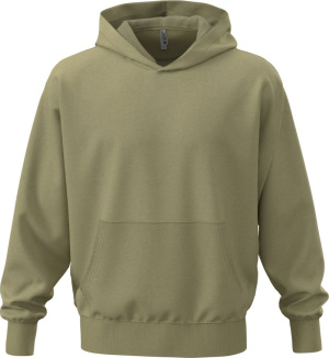 Ťažká unisex mikina s kapucňou typu oversize
