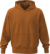 Ťažká unisex mikina s kapucňou typu oversize - Next Level Apparel, farba - clay, veľkosť - XS