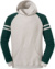 Mikina s kapucňou NuBlend Varsity - Jerzees, farba - oatmeal heather/forest green heather, veľkosť - M