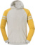 Mikina s kapucňou NuBlend Varsity - Jerzees, farba - oatmeal heather/mustard heather, veľkosť - 3XL