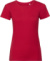 Dámske tričko Pure Organic - Russel, farba - classic red, veľkosť - XL