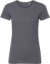 Dámske tričko Pure Organic - Russel, farba - convoy grey, veľkosť - XS