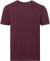 Pánske tričko Pure Organic - Russel, farba - burgundy, veľkosť - XL