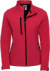 Dámska 3-vrstvová softshellová bunda - Russel, farba - classic red, veľkosť - 4XL