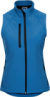 Dámska 3-vrstvová softshellová vesta - Russel, farba - azure blue, veľkosť - M