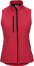 Dámska 3-vrstvová softshellová vesta - Russel, farba - classic red, veľkosť - XL