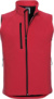 Pánska 3-vrstvová softshellová vesta - Russel, farba - classic red, veľkosť - M