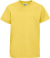 Detské tričko z hrubej bavlny „Authentic“ - Russel, farba - yellow, veľkosť - 140