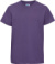 Detské tričko z hrubej bavlny „Authentic“ - Russel, farba - purple, veľkosť - 152