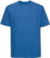Tričko z ťažkej bavlny "Authentic" - Russel, farba - azure blue, veľkosť - M