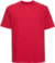 Tričko z ťažkej bavlny "Authentic" - Russel, farba - classic red, veľkosť - M