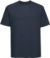 Tričko z ťažkej bavlny "Authentic" - Russel, farba - french navy, veľkosť - 4XL