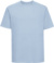 Tričko z ťažkej bavlny "Authentic" - Russel, farba - mineral blue, veľkosť - 4XL