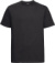 Tričko z ťažkej bavlny "Authentic" - Russel, farba - čierna, veľkosť - 3XL