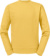 Mikina "Authentic" - Russel, farba - mustard yellow, veľkosť - 3XL