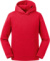 Detská mikina s kapucňou "Authentic" - Russel, farba - classic red, veľkosť - 116