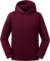 Detská mikina s kapucňou "Authentic" - Russel, farba - burgundy, veľkosť - 140