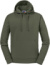 Pánska mikina s kapucňou "Authentic" - Russel, farba - olive, veľkosť - 3XL