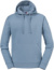 Pánska mikina s kapucňou "Authentic" - Russel, farba - mineral blue, veľkosť - M