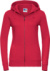 Dámska mikina s kapucňou "Authentic" - Russel, farba - classic red, veľkosť - S
