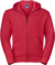 Pánska mikina s kapucňou "Authentic" - Russel, farba - classic red, veľkosť - XS