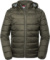 Pánska bunda Nano s kapucňou - Russel, farba - dark olive, veľkosť - L
