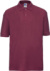 Detské polo tričko s piké textúrou - Russel, farba - burgundy, veľkosť - 128