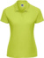 Dámske polo tričko piqué - Russel, farba - lime, veľkosť - XL