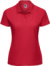 Dámske polo tričko piqué - Russel, farba - classic red, veľkosť - M