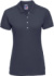 Dámske elastické polo tričko z piké úpletu - Russel, farba - french navy, veľkosť - XS
