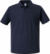 Pánske polokošeľové tričko „Authentic Eco“ s piké textúrou - Russel, farba - french navy, veľkosť - L