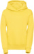 Detská mikina s kapucňou - Russel, farba - yellow, veľkosť - 128