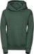 Detská mikina s kapucňou - Russel, farba - bottle green, veľkosť - 104