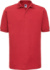 Piké polokošeľa - Russel, farba - bright red, veľkosť - 3XL