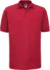 Piké polokošeľa - Russel, farba - classic red, veľkosť - 4XL