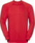 Raglánová mikina - Russel, farba - bright red, veľkosť - XXL