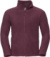 Fleecová bunda - Russel, farba - burgundy, veľkosť - 3XL