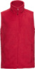 Fleecová vesta - Russel, farba - classic red, veľkosť - S
