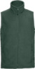 Fleecová vesta - Russel, farba - bottle green, veľkosť - XXL