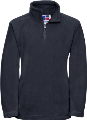 Detský fleecový sveter so zapínaním na 1/4 zips