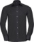 Košeľa Oxford s dlhým rukávom - Russel, farba - čierna, veľkosť - 3XL