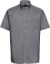 Košeľa Oxford s krátkym rukávom - Russel, farba - silver, veľkosť - 6XL